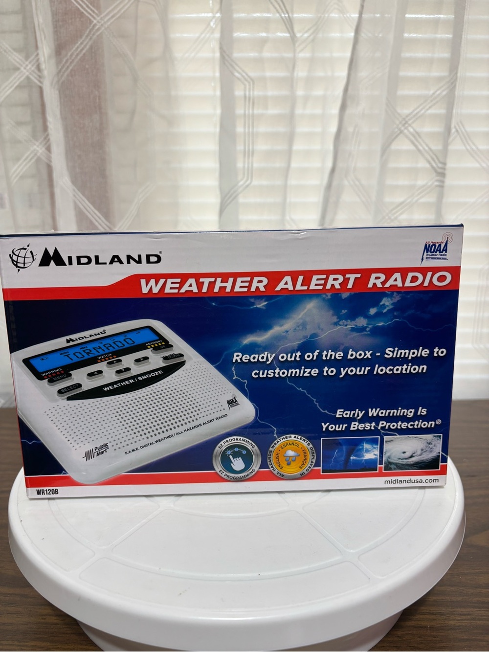 Midland Weather Alert Radio - Reliable Emergency Alerts NWB got 2 for gifts